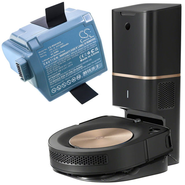 14.4V, Li-ion, 4400mAh, Vacuum battery fits Irobot, Roomba S9, Roomba S9+, S955020, 63.36Wh Vacuum Cameron Sino Technology Limited