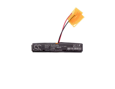 3.7V, Li-Polymer, 100mAh, Headset battery fits Jabra, Ahb360819(29)-2p Cp-jb01, 100-93040000-02, Wave, 0.37Wh Wireless Headset Cameron Sino Technology Limited