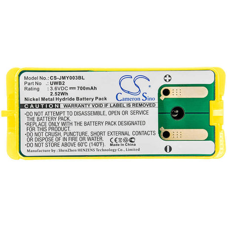 Crane Remote Battery For Jay, A003 Has, Modular Industrial Radio Remote Control 3.6v, 700mah - 2.52wh Crane Remote Control Cameron Sino Technology Limited   