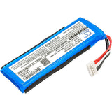 3.7V, Li-Polymer, 3000mAh, Speaker battery fits Jbl, Flip 3, Flip 3 Gray, 11.10Wh Speaker Cameron Sino Technology Limited
