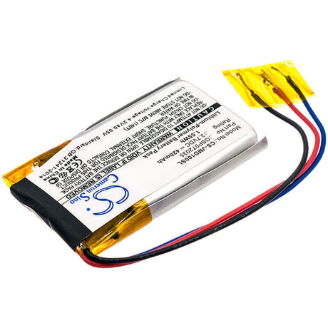 3.7V, Li-Polymer, 420mAh, Speaker battery fits Jbl, Go Ff, Jbl Go, 1.55Wh Speaker Cameron Sino Technology Limited