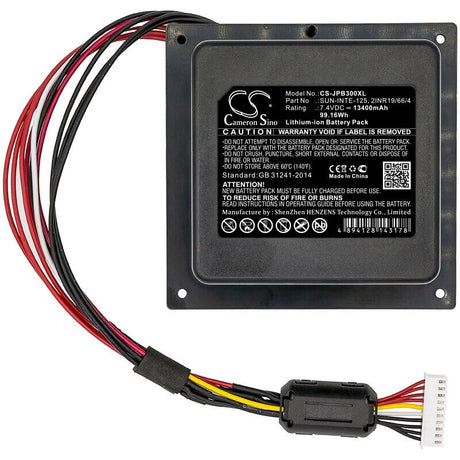 7.4V, Li-ion, 13400mAh, Speaker battery fits Jbl, Jblpartybox300cn, Partybox 300, 99.16Wh Speaker Cameron Sino Technology Limited