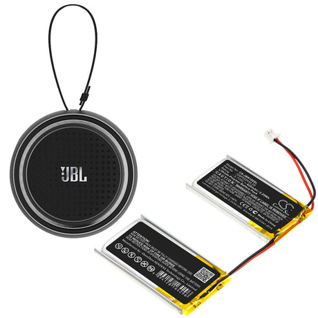 3.7V, Li-Polymer, 620mAh, Speaker battery fits Jbl, Rock, 2.29Wh Speaker Cameron Sino Technology Limited