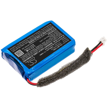 3.7V, Li-Polymer, 3000mAh, Speaker battery fits Jbl, Turbo, 11.10Wh Speaker Cameron Sino Technology Limited