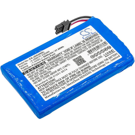 7.4V, Li-Polymer, 5000mAh, Equipment battery fits Viavi, Jdsu, 4-js001p, E100AS, Smart Otdr, 37Wh Equipment, Survey, Test Cameron Sino Technology Limited