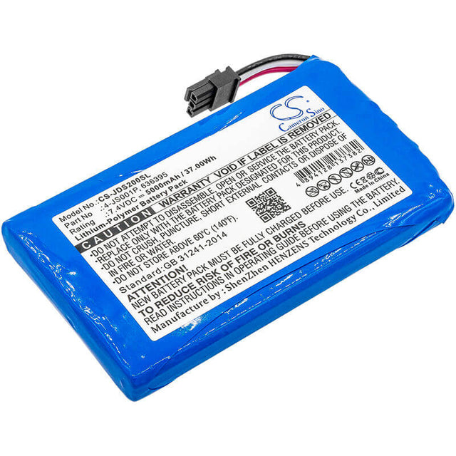 7.4V, Li-Polymer, 5000mAh, Equipment battery fits Viavi, Jdsu, 4-js001p, E100AS, Smart Otdr, 37Wh Equipment, Survey, Test Cameron Sino Technology Limited