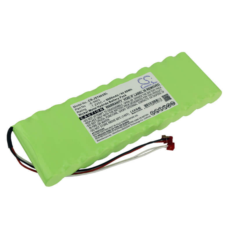 7.2V, Ni-MH, 9000mAh, Equipment battery fits Josam, E-0603, Truck Aligner II, 64.8Wh Equipment, Survey, Test Cameron Sino Technology Limited