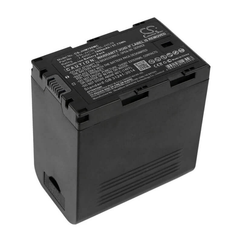 7.4V, Li-ion, 7800mAh, Camera battery fits Jvc, Ssl-jvc50, Gy-hm200, Gy-hm200e, 57.72Wh Camera Cameron Sino Technology Limited (Camera)