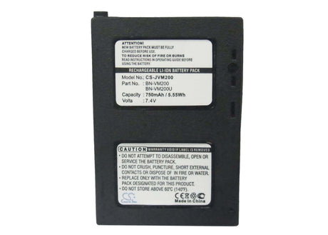 7.4V, Li-ion, 750mAh, Camera battery fits Jvc, Bn-vm200, Gz-mc100, Gz-mc100ek, 5.55Wh Camera Cameron Sino Technology Limited (Camera)