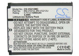3.7V, Li-ion, 1200mAh, Camera battery fits Jvc, Bn-vg212, Gz-v700, Gz-vx705, 4.44Wh Camera Cameron Sino Technology Limited (Camera)