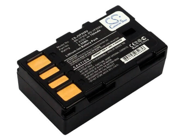7.4V, Li-ion, 750mAh, Camera battery fits Jvc, Bn-vf908, Gz-x900, Gz-x900ek, 5.55Wh Camera Cameron Sino Technology Limited (Camera)