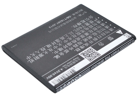 3.7V, Li-ion, 1350mAh, SmartPhone battery fits K-touch, Tbt9605, C960t, C986t, 5Wh Mobile, SmartPhone Cameron Sino Technology Limited (Suspended)