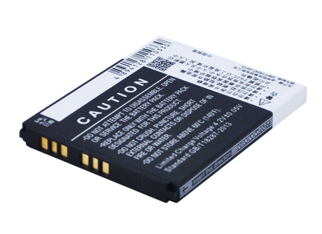 3.7V, Li-ion, 1350mAh, SmartPhone battery fits K-touch, Tbt2116, A788, D99, 5Wh Mobile, SmartPhone Cameron Sino Technology Limited (Suspended)