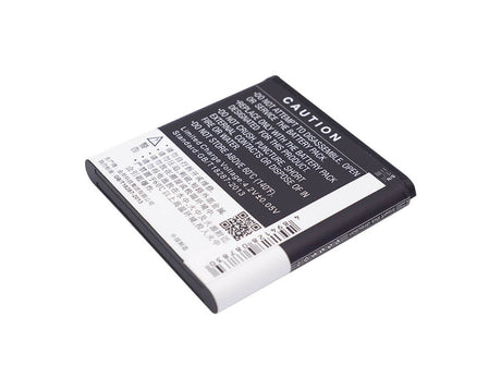 3.7V, Li-ion, 1750mAh, SmartPhone battery fits K-touch, Tbe5906, E688, E800, 6.48Wh Mobile, SmartPhone Cameron Sino Technology Limited (Suspended)