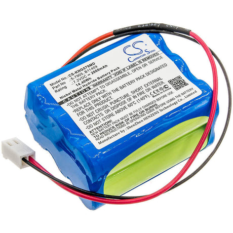 7.2V, Ni-MH, 2000mAh, Medical battery fits Kangaroo, 2193403, Control Enteral Feeding Pump, 14.40Wh Medical Cameron Sino Technology Limited (Medical)