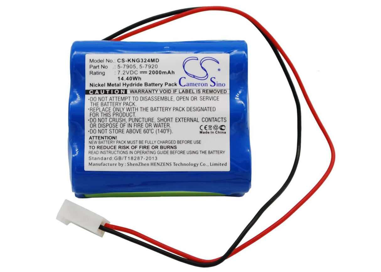 7.2V, Ni-MH, 2000mAh, Medical battery fits Kangaroo, 2193403, Control Enteral Feeding Pump, Pump 324, 14.40Wh Medical Cameron Sino Technology Limited (Medical)