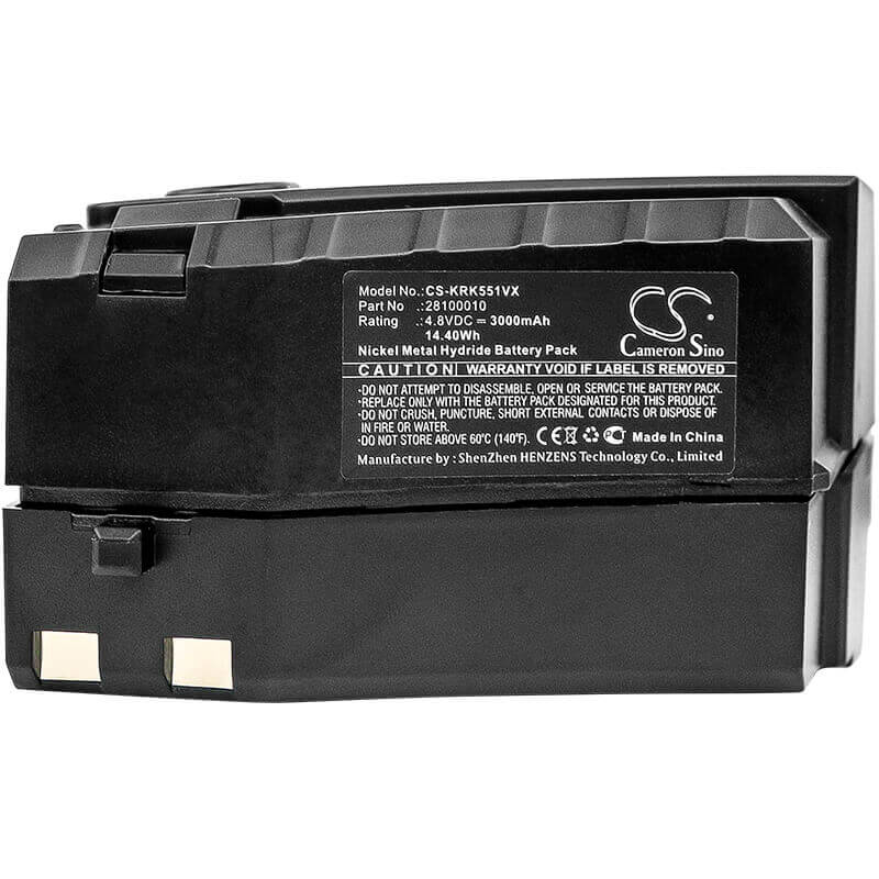 4.8V, Ni-MH, 3000mAh, Vacuum battery fits Karcher, 1.258-505.0, 12585050, 1258-5050, 14.4Wh Vacuum Cameron Sino Technology Limited