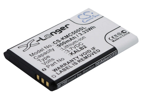 3.7V, Li-ion, 900mAh, SmartPhone battery fits Maxcom, Micromax, Olympia, Ngm, Kazam, Bl-40, Life B2, Life C5, 3.33Wh Mobile, SmartPhone Cameron Sino Technology Limited (Smartphone)