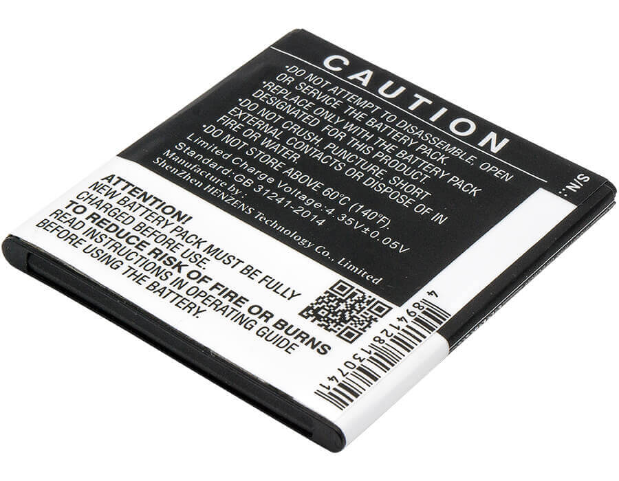 3.8V, Li-Polymer, 1700mAh, SmartPhone battery fits Kazam, Tr540, Trooper 540, 6.46Wh Mobile, SmartPhone Cameron Sino Technology Limited (Smartphone)