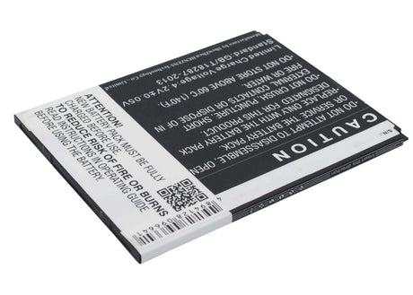 3.7V, Li-Polymer, 2600mAh, SmartPhone battery fits Kazam, Kxx60, Trooper 2 X6.0, Trooper 6.0, 9.62Wh Mobile, SmartPhone Cameron Sino Technology Limited (Smartphone)