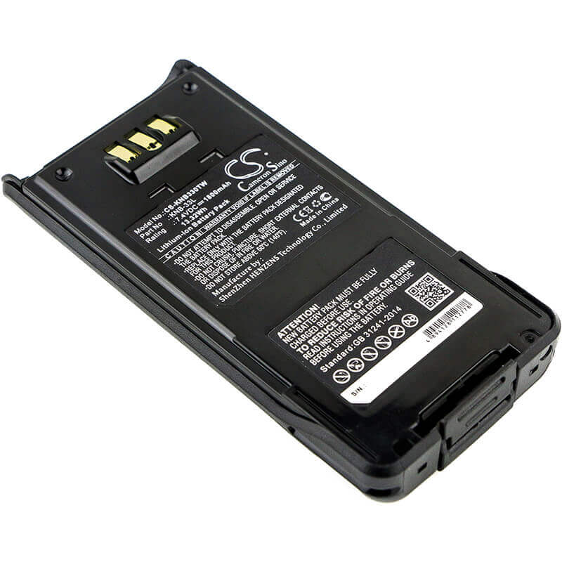 Two way radio battery For Kenwood TK-2180, Tk-3180, Tk-5210 7.4v, 1800mah - 13.32wh Two-Way Radio Cameron Sino Technology Limited