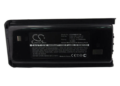 7.2V, Ni-MH, 2500mAH, Two-Way Radio battery fits Kenwood, Bpknb29mh, Nx-240, Nx-240v, 18Wh Two-Way Radio Cameron Sino Technology Limited