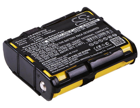 3.6V, Ni-MH, 1100mAh, Two-Way Radio battery fits Kenwood, Knb-27, Tk-3130, Tk-3131, 3.96Wh Two-Way Radio Cameron Sino Technology Limited