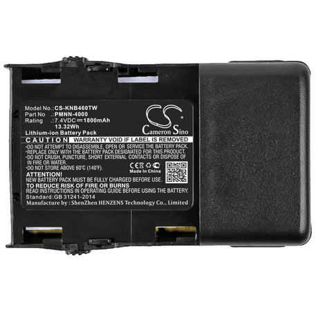 7.4V, Li-ion, 1800mAh, Two-Way Radio battery fits Kenwood, Knb-46l, Protalk Xls 464-467, Tk-3230, 13.32Wh Two-Way Radio Cameron Sino Technology Limited