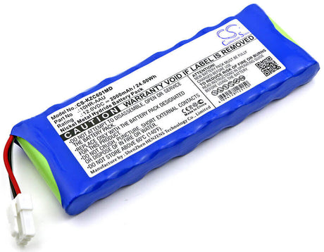 12.0V, Ni-MH, 2000mAh, Medical battery fits Suzuken, Kenz Cardico, 10hr-aau, Cardico 601, Ecg-601, 24.00Wh Medical Cameron Sino Technology Limited (Medical)