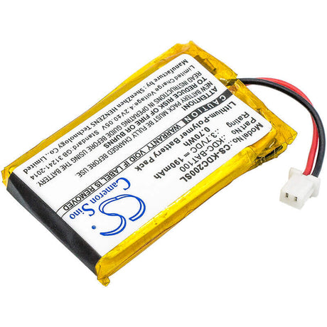 Barcode Scanner Battery For Koamtac, Kdc-100, Kdc-200, 3.7v, 190mah - 0.70wh Barcode Scanner Cameron Sino Technology Limited