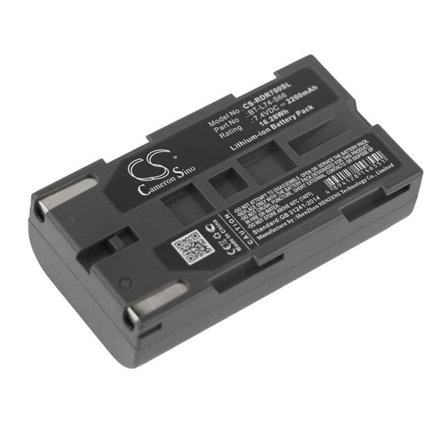 7.4V, Li-ion, 2200mAh, Equipment battery fits Huepar, Stonex, Kolida, South, Ruide, Horizon, 6s-lb26, KRONOS 200, 16.28Wh Equipment, Survey, Test Cameron Sino Technology Limited