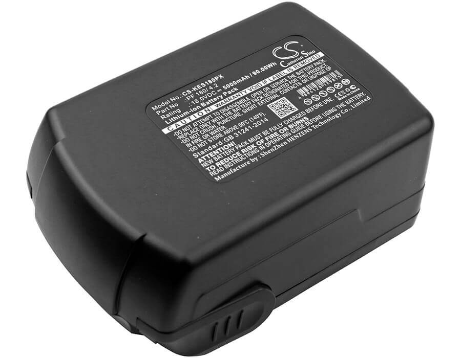 Power Tools Battery For Kress, 180 Afb 18v, 5000mah - 90.00wh Power Tools Cameron Sino Technology Limited (Power Tools)