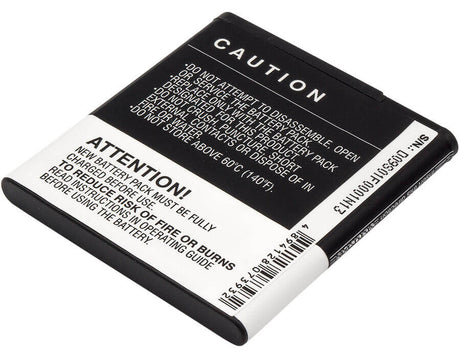 3.7V, Li-ion, 2050mAh, SmartPhone battery fits Kyocera, Scp-51lbps, E6710, E6715, 7.59Wh Mobile, SmartPhone Cameron Sino Technology Limited (Smartphone)