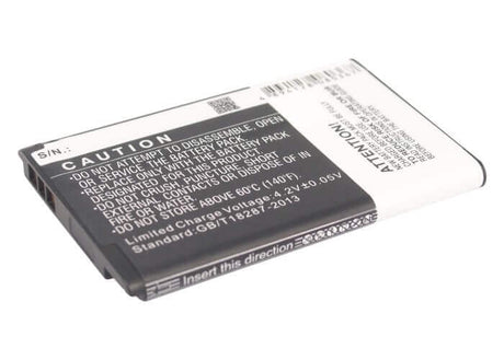 3.7V, Li-ion, 950mAh, SmartPhone battery fits Kyocera, 5aaxbt062gea, C2150, Coast S2151, 3.52Wh Mobile, SmartPhone Cameron Sino Technology Limited (Smartphone)
