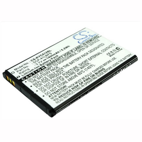 3.7V, Li-ion, 1400mAh, SmartPhone battery fits Sprint, Virgin Mobile, Boostmobile, Kyocera, Scp-41lbps, C5120, Milano, 5.18Wh Mobile, SmartPhone Cameron Sino Technology Limited (Smartphone)