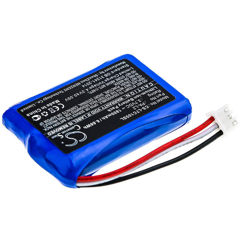 3.7V, Li-ion, 1800mAh, Equipment battery fits Labotect, Pa-l2, InControl 1050, 6.66Wh Equipment, Survey, Test Cameron Sino Technology Limited