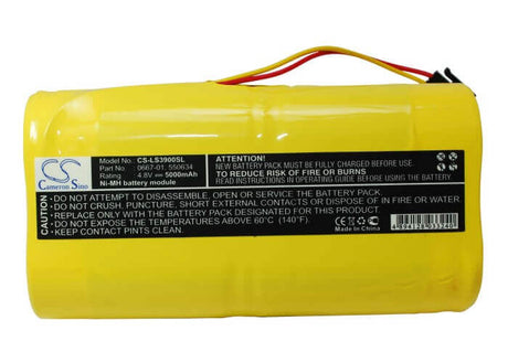 4.8V, Ni-MH, 5000mAh, Equipment battery fits Laser Alignment, 0667-01, 3900, 3920, 24Wh Equipment, Survey, Test Cameron Sino Technology Limited