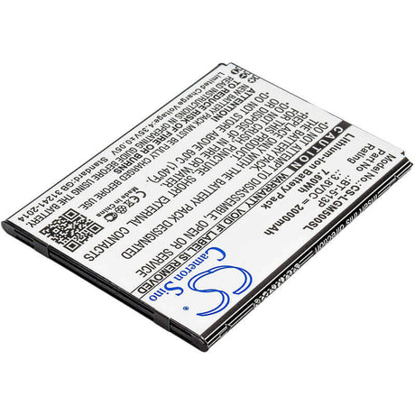 3.8V, Li-ion, 2000mAh, SmartPhone battery fits Leagoo, Bt-513p, M5, 7.6Wh Mobile, SmartPhone Cameron Sino Technology Limited (Suspended)