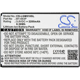 3.8V, Li-ion, 2200mAh, SmartPhone battery fits Leagoo, Bt-563p, M5 Plus, 8.36Wh Mobile, SmartPhone Cameron Sino Technology Limited (Suspended)