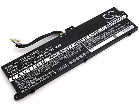 Battery For Lenovo, 100s-11iby, Chromebook 11.6 7.6v, 4400mah - 33.44wh Notebook, Laptop Cameron Sino Technology Limited   