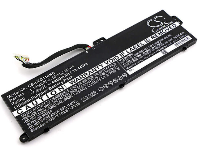 Battery For Lenovo, 100s-11iby, Chromebook 11.6 7.6v, 4400mah - 33.44wh Notebook, Laptop Cameron Sino Technology Limited   