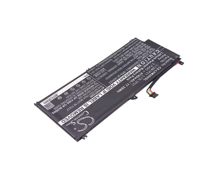 3.7V, Li-Polymer, 4700mAh, Tablet battery fits Lenovo, 121500205, 20326-r, Ideatab Miix, 17.39Wh Tablet Cameron Sino Technology Limited