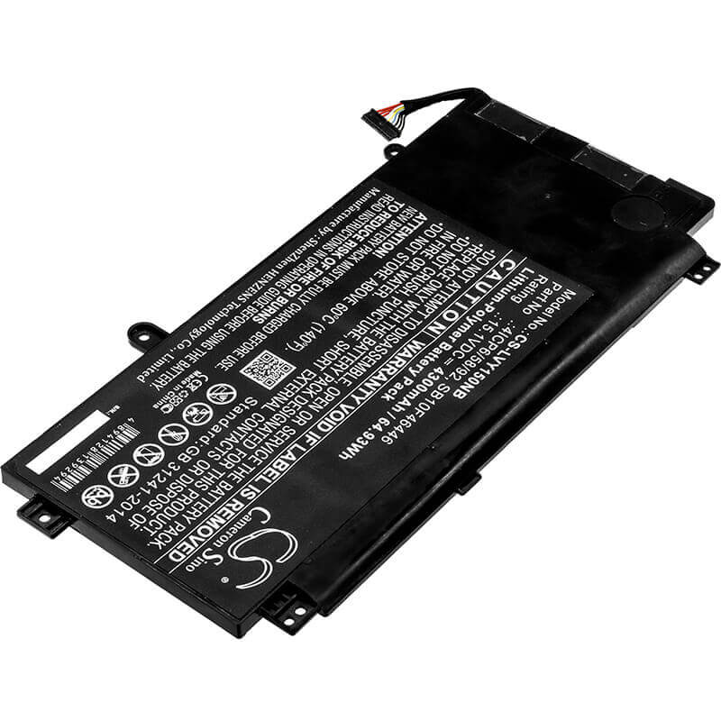 Battery For Lenovo, 20dq001kus, Thinkpad Yoga 15, 15.1v, 4300mah - 64.93wh Notebook, Laptop Cameron Sino Technology Limited   