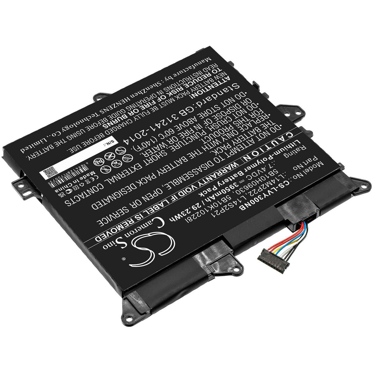 Battery For Lenovo, 80lx, 80lx001kus, 80lxx005us 7.4v, 3950mah - 29.23wh Notebook, Laptop Cameron Sino Technology Limited   