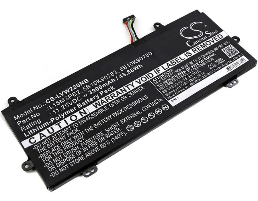 Battery For Lenovo, 80sf0000us, Ideapad 11.6" N22, Ideapad N22 11.25v, 3900mah - 43.88wh Notebook, Laptop Cameron Sino Technology Limited   