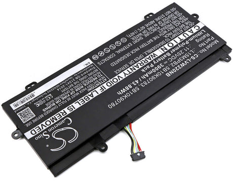Battery For Lenovo, 80sf0000us, Ideapad 11.6" N22, Ideapad N22 11.25v, 3900mah - 43.88wh Notebook, Laptop Cameron Sino Technology Limited   