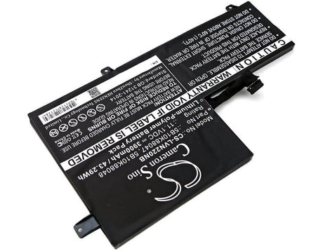 Battery For Lenovo, 80vh0001us, Chromebook N22, Chromebook N22 11.1v, 3900mah - 43.29wh Notebook, Laptop Cameron Sino Technology Limited   