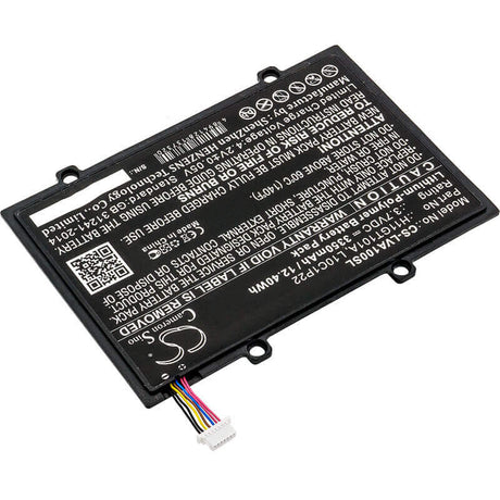 3.7V, Li-Polymer, 3350mAh, Tablet battery fits Lenovo, 121500028, A1, A1-07, 12.40Wh Tablet Cameron Sino Technology Limited