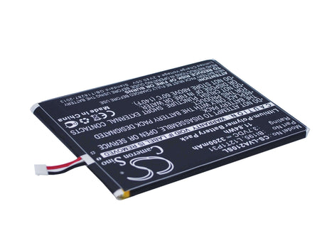 3.7V, Li-Polymer, 3200mAh, Tablet battery fits Lenovo, Bl195, A2, A2107, 11.84Wh Tablet Cameron Sino Technology Limited