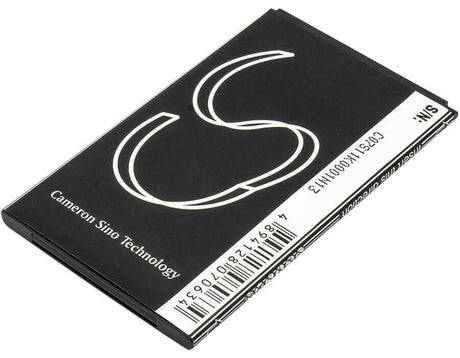 3.7V, Li-ion, 1800mAh, SmartPhone battery fits Lenovo, Bl206, A600e, A630, 6.66Wh Mobile, SmartPhone Cameron Sino Technology Limited (Suspended)